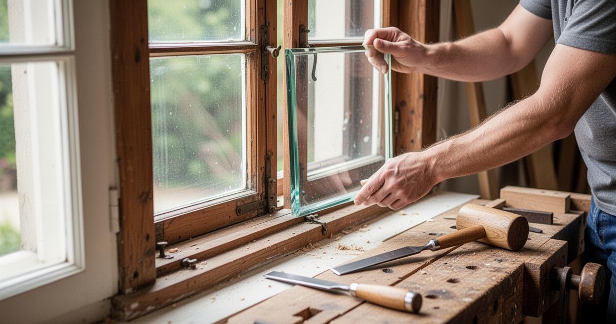 Installation double vitrage sur un châssis existant : techniques, matériaux et entretien pour une isolation optimale