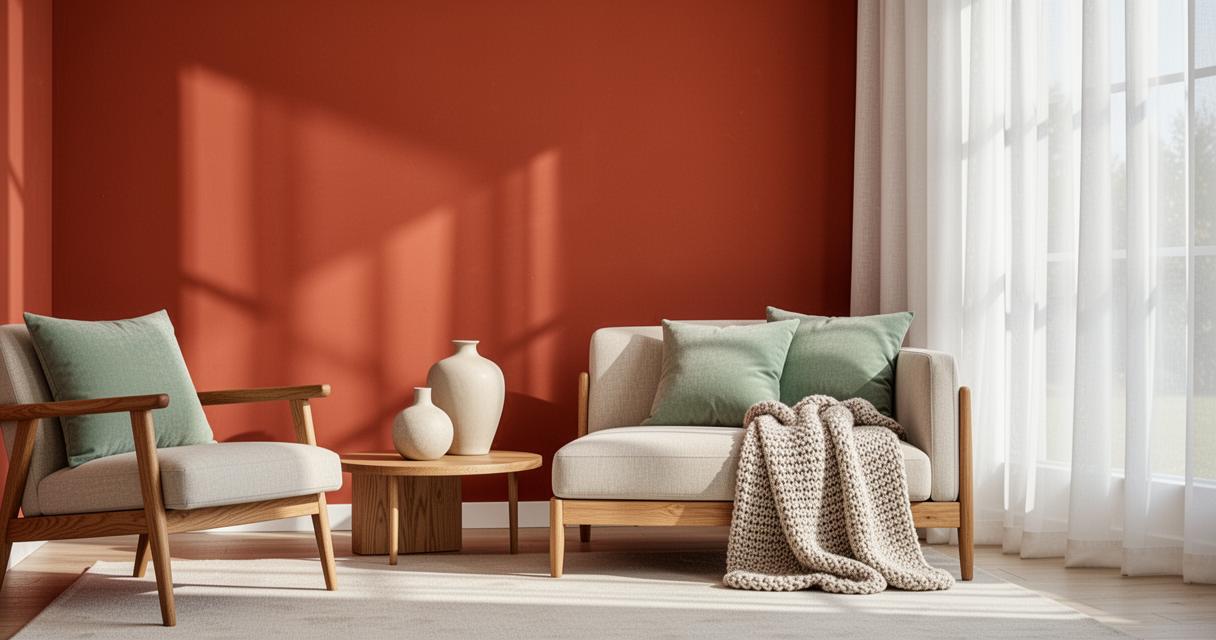 Rouge brique avec quelle couleur : les meilleurs assortiments selon le cercle chromatique